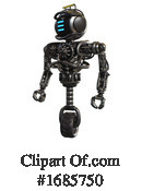 Robot Clipart #1685750 by Leo Blanchette