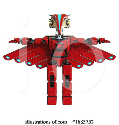Royalty-Free (RF) Robot Clipart Illustration by Leo Blanchette - Stock Sample #1685752