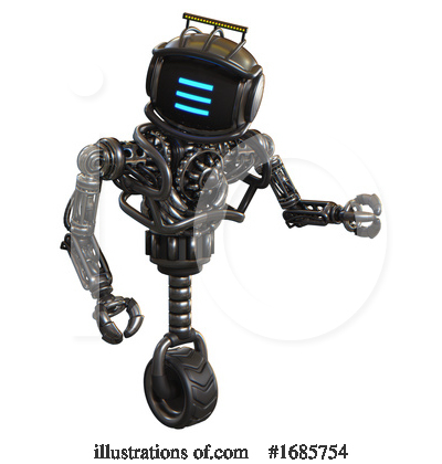 Royalty-Free (RF) Robot Clipart Illustration by Leo Blanchette - Stock Sample #1685754