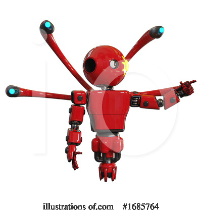 Royalty-Free (RF) Robot Clipart Illustration by Leo Blanchette - Stock Sample #1685764