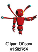 Robot Clipart #1685764 by Leo Blanchette