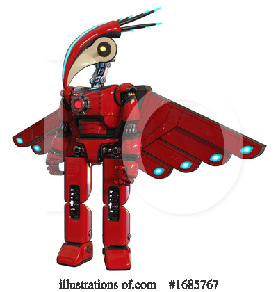 Royalty-Free (RF) Robot Clipart Illustration by Leo Blanchette - Stock Sample #1685767