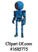 Robot Clipart #1685775 by Leo Blanchette