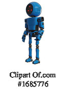Robot Clipart #1685776 by Leo Blanchette