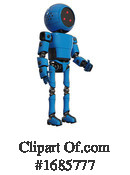 Robot Clipart #1685777 by Leo Blanchette