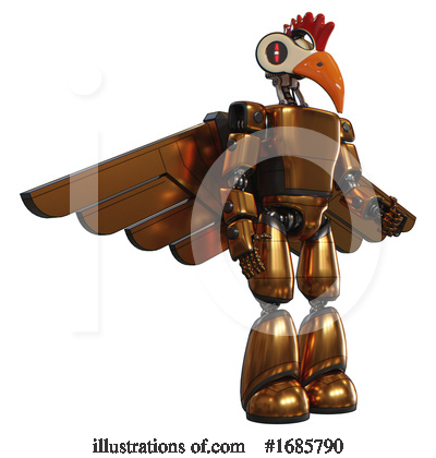 Royalty-Free (RF) Robot Clipart Illustration by Leo Blanchette - Stock Sample #1685790