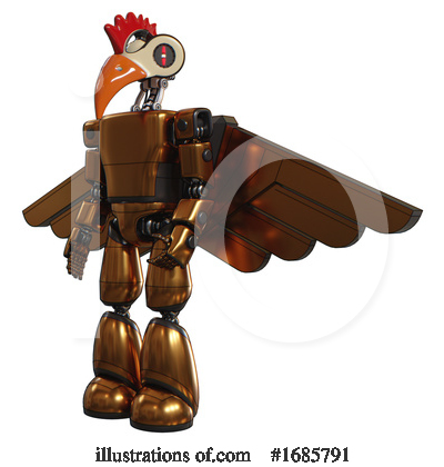 Royalty-Free (RF) Robot Clipart Illustration by Leo Blanchette - Stock Sample #1685791