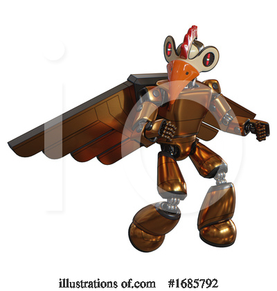 Royalty-Free (RF) Robot Clipart Illustration by Leo Blanchette - Stock Sample #1685792