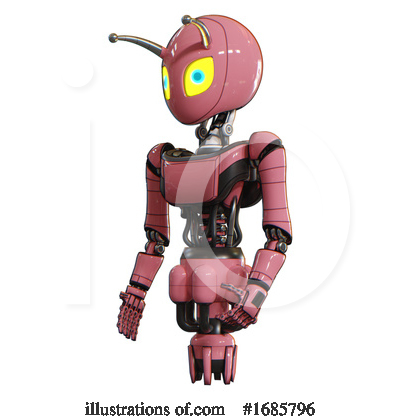 Royalty-Free (RF) Robot Clipart Illustration by Leo Blanchette - Stock Sample #1685796