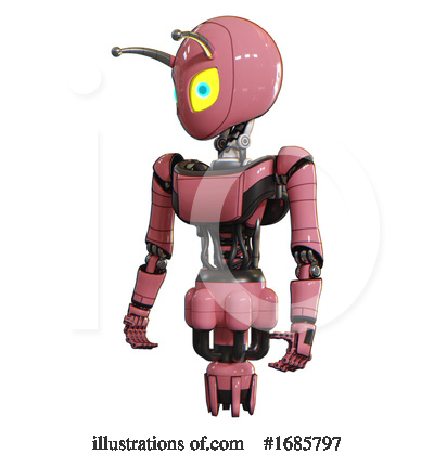 Royalty-Free (RF) Robot Clipart Illustration by Leo Blanchette - Stock Sample #1685797