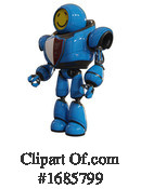 Robot Clipart #1685799 by Leo Blanchette