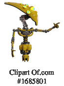 Robot Clipart #1685801 by Leo Blanchette