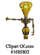 Robot Clipart #1685802 by Leo Blanchette
