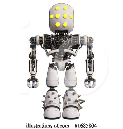 Royalty-Free (RF) Robot Clipart Illustration by Leo Blanchette - Stock Sample #1685804