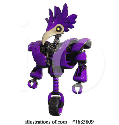 Royalty-Free (RF) Robot Clipart Illustration by Leo Blanchette - Stock Sample #1685809