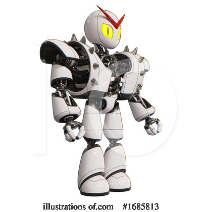 Royalty-Free (RF) Robot Clipart Illustration by Leo Blanchette - Stock Sample #1685813