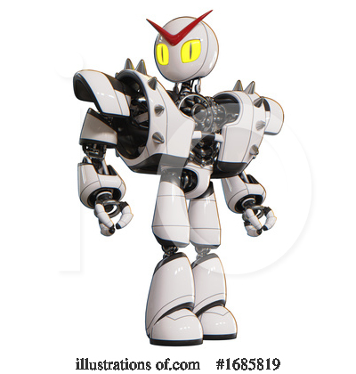 Royalty-Free (RF) Robot Clipart Illustration by Leo Blanchette - Stock Sample #1685819