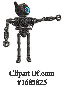 Robot Clipart #1685825 by Leo Blanchette