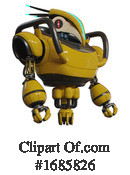 Robot Clipart #1685826 by Leo Blanchette