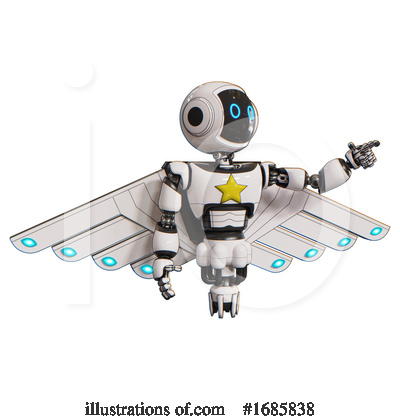 Royalty-Free (RF) Robot Clipart Illustration by Leo Blanchette - Stock Sample #1685838