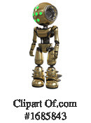 Robot Clipart #1685843 by Leo Blanchette