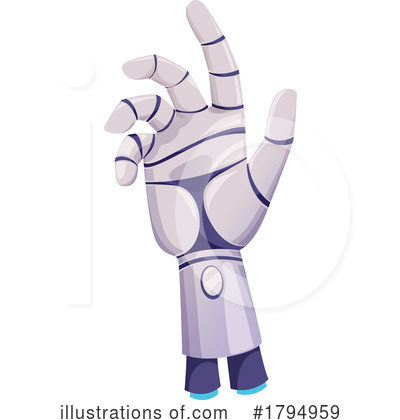 Royalty-Free (RF) Robot Clipart Illustration by Vector Tradition SM - Stock Sample #1794959