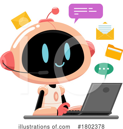 Robot Clipart #1802378 by Hit Toon