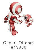 Robot Clipart #19986 by Leo Blanchette