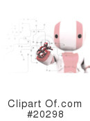 Robot Clipart #20298 by Leo Blanchette