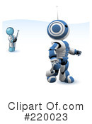 Robot Clipart #220023 by Leo Blanchette