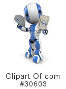 Robot Clipart #30603 by Leo Blanchette
