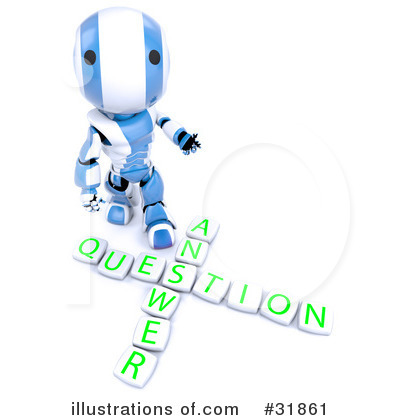 Questions Clipart #31861 by Leo Blanchette