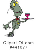 Robot Clipart #441077 by toonaday