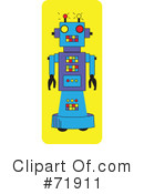 Robot Clipart #71911 by inkgraphics