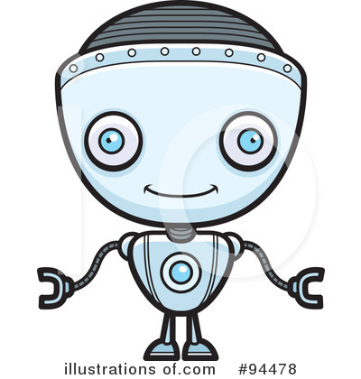 Royalty-Free (RF) Robot Clipart Illustration by Cory Thoman - Stock Sample #94478
