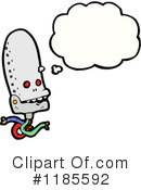 Robot Head Clipart #1185592 by lineartestpilot