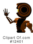Robots Clipart #12401 by Leo Blanchette