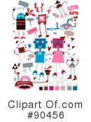 Robots Clipart #90456 by BNP Design Studio
