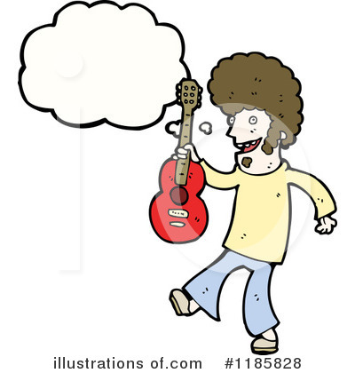 Royalty-Free (RF) Rock And Roll Clipart Illustration by lineartestpilot - Stock Sample #1185828