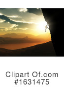 Rock Climber Clipart #1631475 by KJ Pargeter