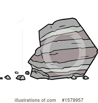 Royalty-Free (RF) Rock Clipart Illustration by lineartestpilot - Stock Sample #1579957