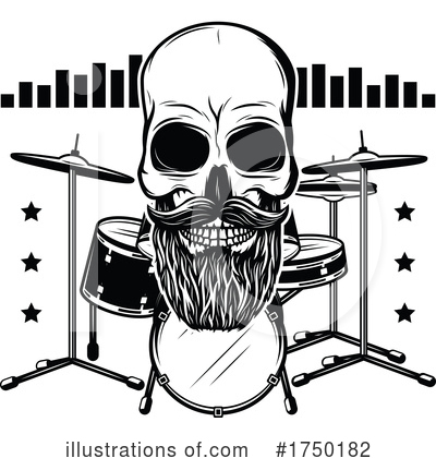 Royalty-Free (RF) Rock Music Clipart Illustration by Vector Tradition SM - Stock Sample #1750182