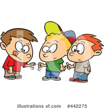 Rock Paper Scissors Clipart #442245 - Illustration by toonaday