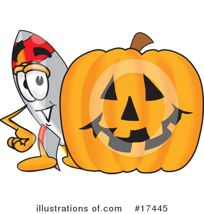 Royalty-Free (RF) Rocket Character Clipart Illustration by Mascot Junction - Stock Sample #17445