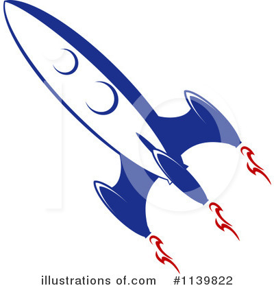 Royalty-Free (RF) Rocket Clipart Illustration by Vector Tradition SM - Stock Sample #1139822