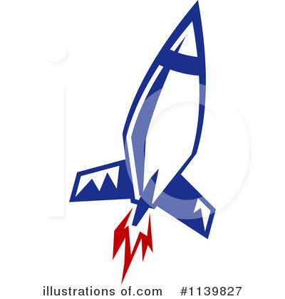 Royalty-Free (RF) Rocket Clipart Illustration by Vector Tradition SM - Stock Sample #1139827