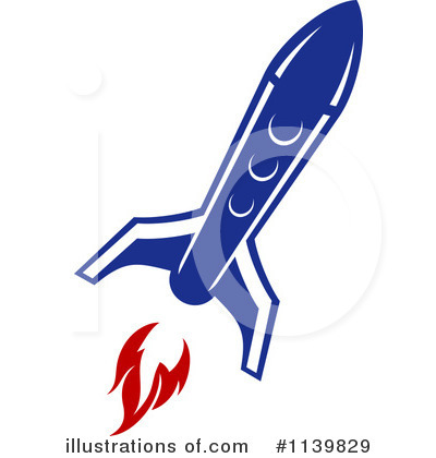 Royalty-Free (RF) Rocket Clipart Illustration by Vector Tradition SM - Stock Sample #1139829