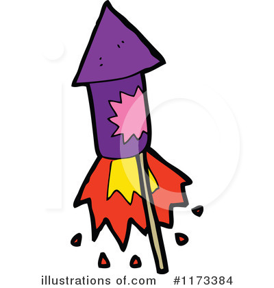 Royalty-Free (RF) Rocket Clipart Illustration by lineartestpilot - Stock Sample #1173384