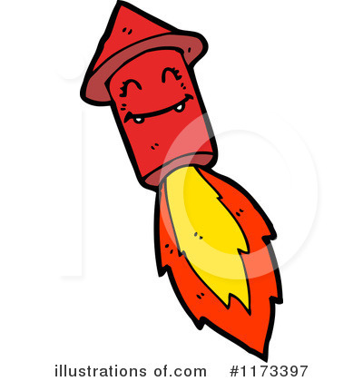 Royalty-Free (RF) Rocket Clipart Illustration by lineartestpilot - Stock Sample #1173397