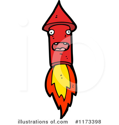 Royalty-Free (RF) Rocket Clipart Illustration by lineartestpilot - Stock Sample #1173398